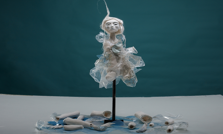 רומי לינדנברג, Broken Beauty, 2019. צילום: דוד סקורי