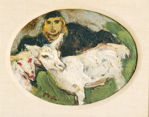 Shepherd with Goats 

1935 

 
