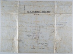 Detailed map of the German Quarter neighborhood, "Carmelheim"