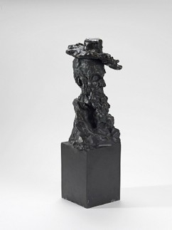 Jew with a broad-brimmed Hat 

Bronze 

 

  

