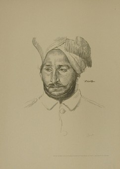 Santa Singh, Sikh, Khairabad