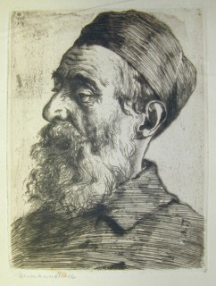 Head of a Jew in Profile 

1902 

  
