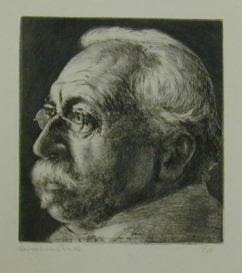 Portrait of Prof. Herman Cohen, 1903 
