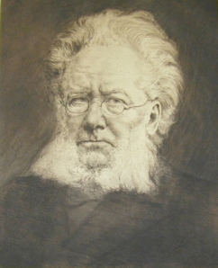 Portrait of Henrik Ibsen, 1906 
