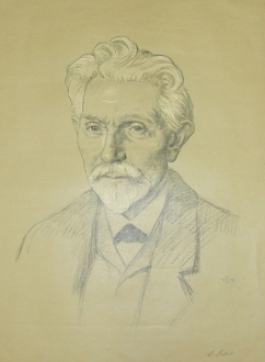 דיוקן אוגוסט בבל, 1909 

 
