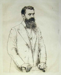 תיאודור הרצל, 1915  
