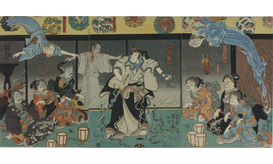 Utagawa Kuniyoshi, The Masatomo Orikoshi Attacks