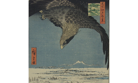 Utagawa Hiroshige, Fukagawa Susaki and Jumantsubo