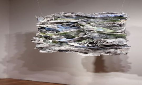 Etty Yaniv, Parallel Topographies (detail), 2013