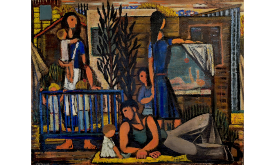 יוחנן סימון שעת הילדים, 1950