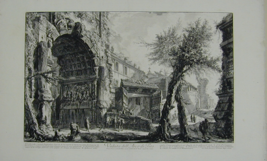 Giovanni Battista Piranesi, The Arch of Titus From