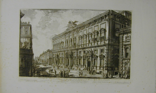 Giovanni Battista Piranesi, Palazzo del, la