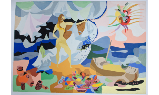 جان ديفيد (1908-1993) صياد وسمكة