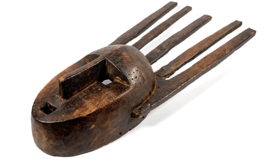 N’tomo society mask, Bamana people, Nigeria