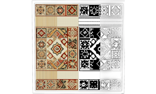 Sophie Abu Shakra, Pixel Threads, 2025