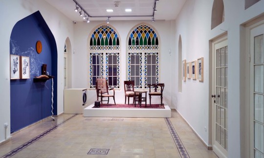 מתוך תערוכת "צל עץ תמר: הדפס