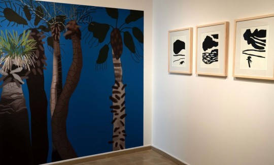 מתוך תערוכת "צל עץ תמר: הדפס