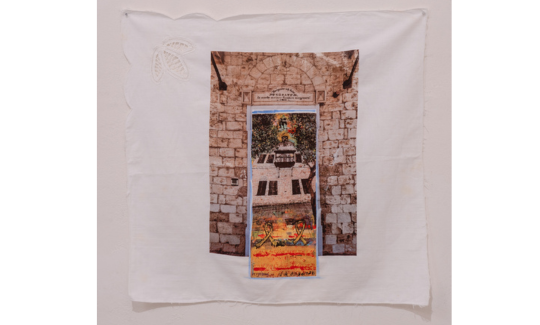 בית העם, 2025, אקריליק ושמן על