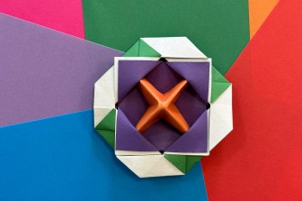 סדנת ספינר אוריגמי צבעוני