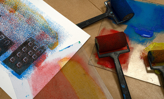 סדנת הדפס באווירת חגי