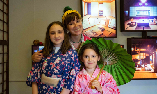 ביקור בחדר יפני מסורתי