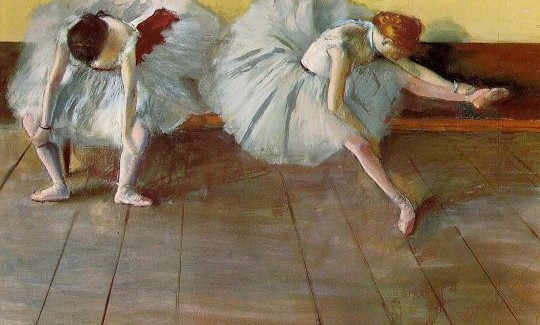 Эдгар Дега "Две танцовщицы