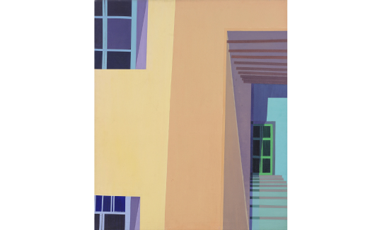 רחל שביט, קטעי מבנה, צפת, 1972