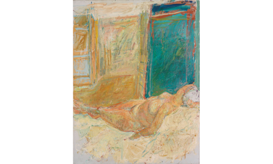 אליהו גת, עירום אישה, המחצית