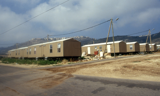 Zvi Harel Caravans for Arriving Immigrants, Haifa