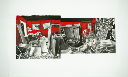 Mobile Homes, 2023-2024, Paintings series