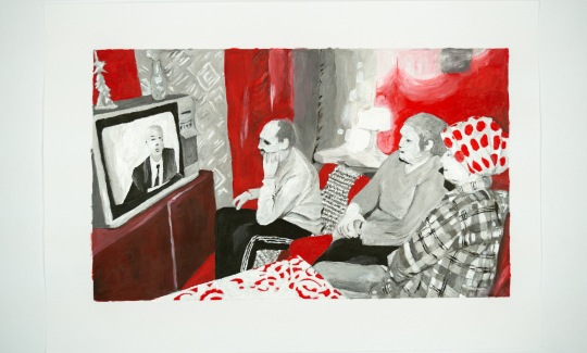 Mobile Homes, 2023-2024, Paintings series