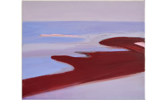 Iris Cintra, Rust Sand, 2021, Oil on canvas
