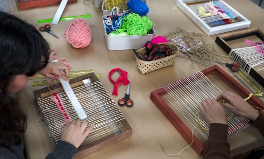 מעגלי אריגה, קרדיט: ג'ני