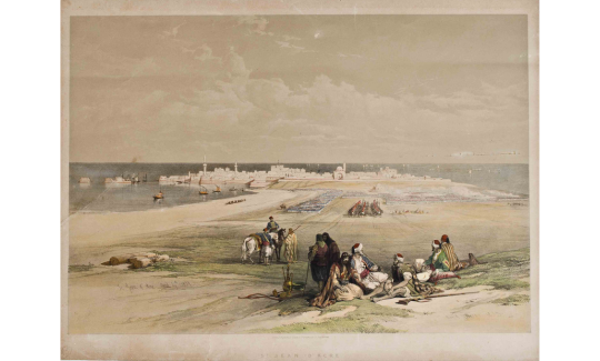 David Roberts (b.Scotland), St. Jean d'Acre, 1839