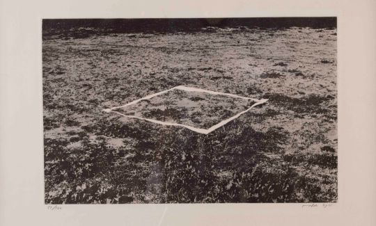 Micha Ullman (b. Israel), Untitled, 1973, Photo