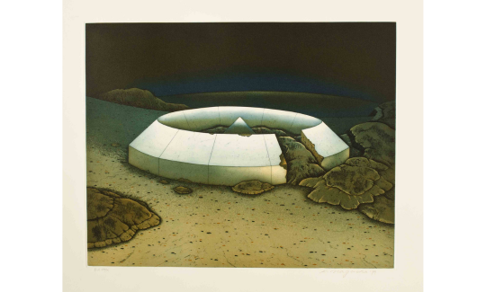 Kunito Nagaoka (b.Japan), Untitiled, 1979, colo