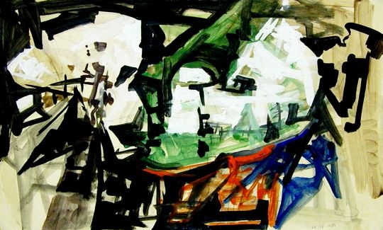 חנה לוי, 2006-1914, נוף צפת
