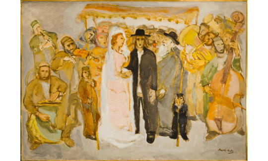 Under the Canopy, 1956, Oil on canvas