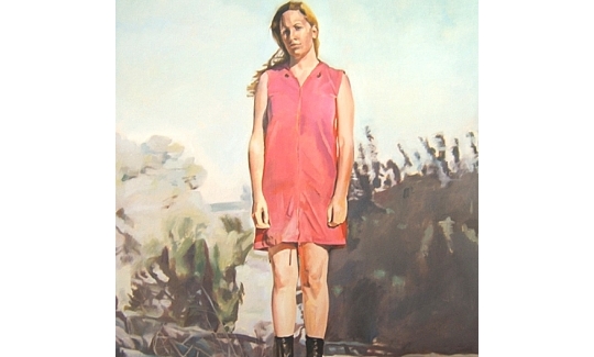 Ma'ayan, 2005, oil on linen, 245 x 165 cm
