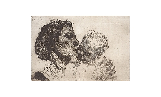 Erich Wolfsfeld, Mother and Child, date unknow