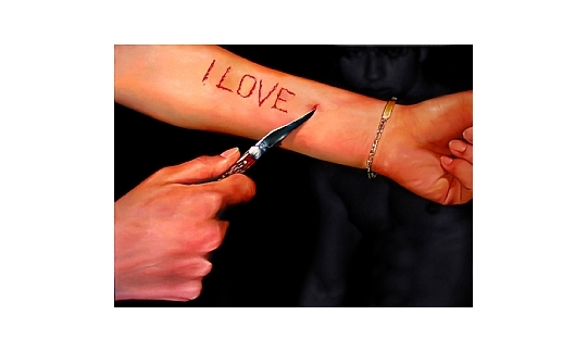 Nir Hod, I Love, 2005