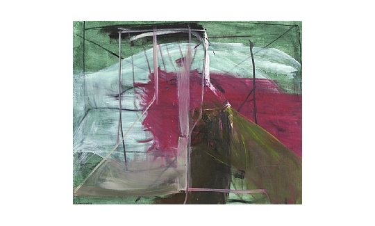 משה קופפקמן, נוף, 1976, שמן על