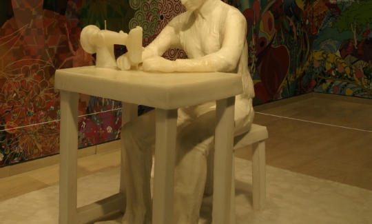 Filiality, 2006, wax cast, courtesy of the artist