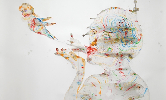 מפריח אהבות קודמות, 2008, צבעי