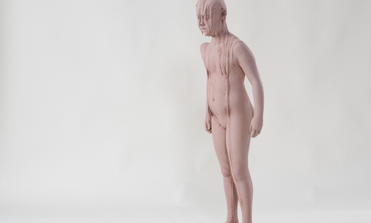 Freestanding, 2008 (installation view), fiberglass