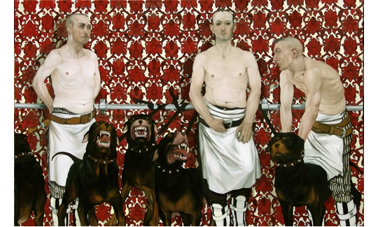 Summer Time is Over, 2005, oil on canvas, 195 x