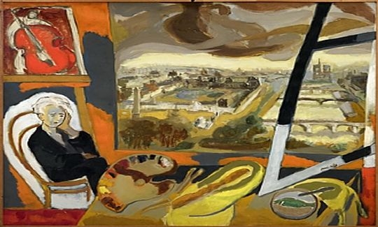 מאנה-כץ, אדם בכרך (האמן), 1954