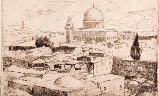 Hermann StruckJerusalem, Omar Mosque II