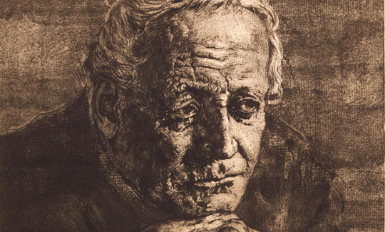 הרמן שטרוקראש הכפר, 1903תצריב