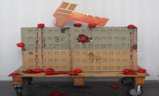 סיון גרוס,החלוץ 45, 2014, קרטון